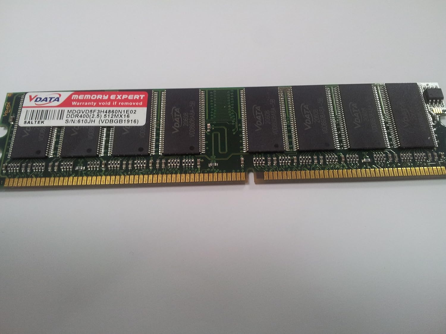 оперативная память V-Data DDR 256Mb PC2700 333MHz